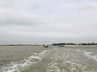 per Boot unterwegs zum Fort Boyard