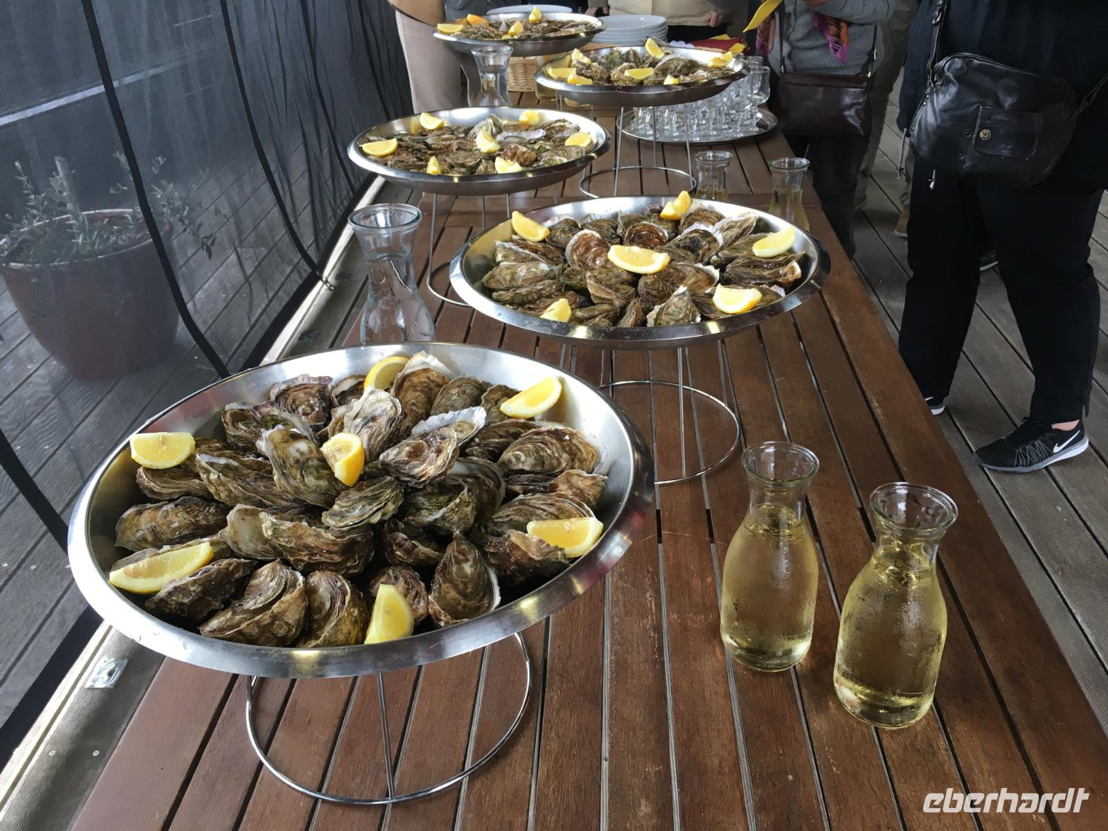 Austernverkostung in Marennes