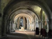 Krypta der Pilgerkirche St. Eutrope in Saintes