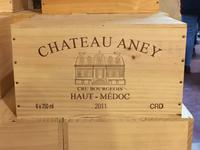 Verkostung im Weingut Chateau Aney