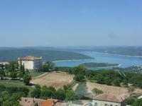 Tag 4 - 4 - Mittagsrast bei Aiguines mit Blick auf Lac Ste-Croix (1)