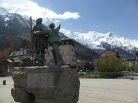 Chamonix - Saussure und Balmat