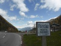 Col de la Forclaz auf dem Weg nach Martigny