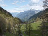 Col de la Forclaz auf dem Weg nach Martigny