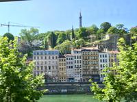 Lyon - Häuser an der Saone