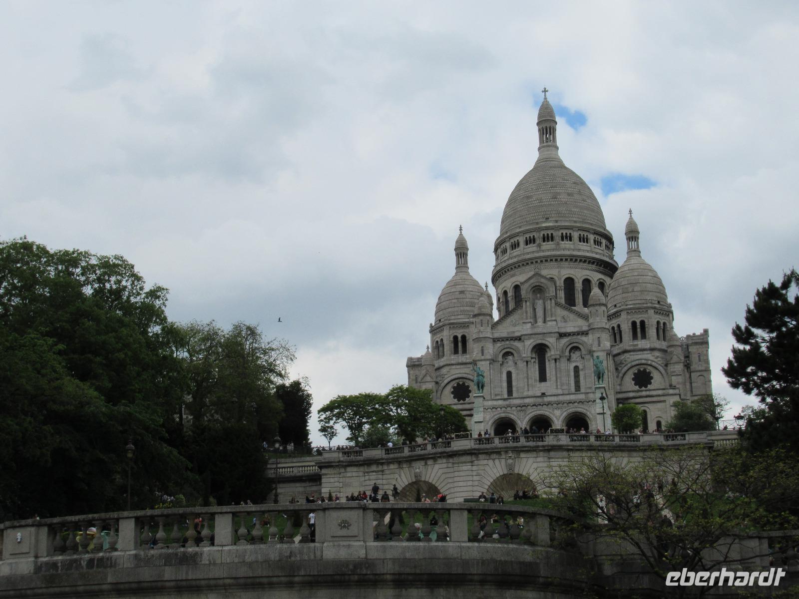Paris- Montmartre- Kirche des Heiligen Herzens- Der Sacré-Coeur