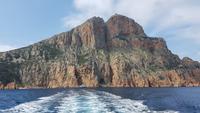 Korsika, Porto, Bootsfahrt, Capo Rosso