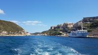 Korsika, Bootsfahrt bei Bonifacio
