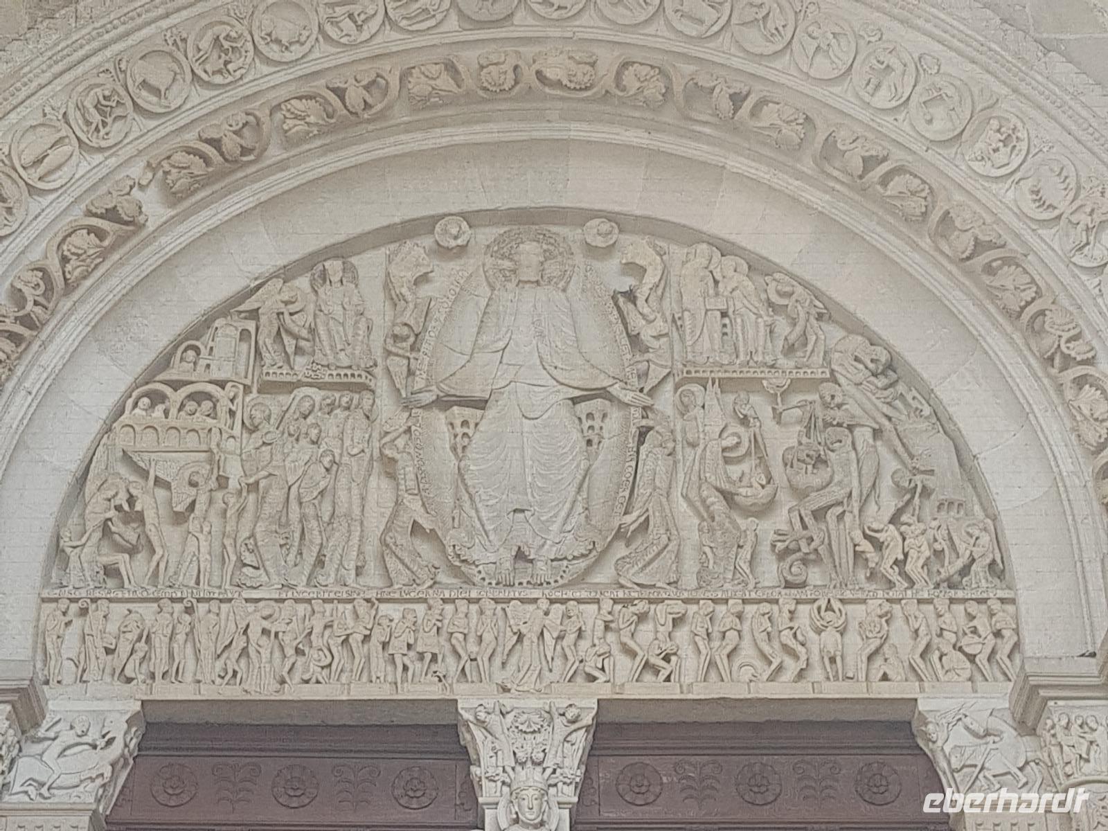 Autun, Kathedrale St-Lazare, Westportal