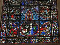 Rouen Kathedrale Glasmalerei