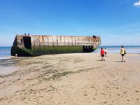 Arromanches-les-Bains, Strand