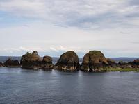 Sark, Felsen vor der Küste