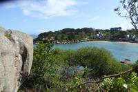 8.Tag, Wanderung an der Rosa Granit Küste