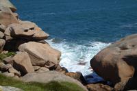 8.Tag, Wanderung an der Rosa Granit Küste