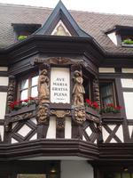 Ribeauville. Geschnitzer Erker