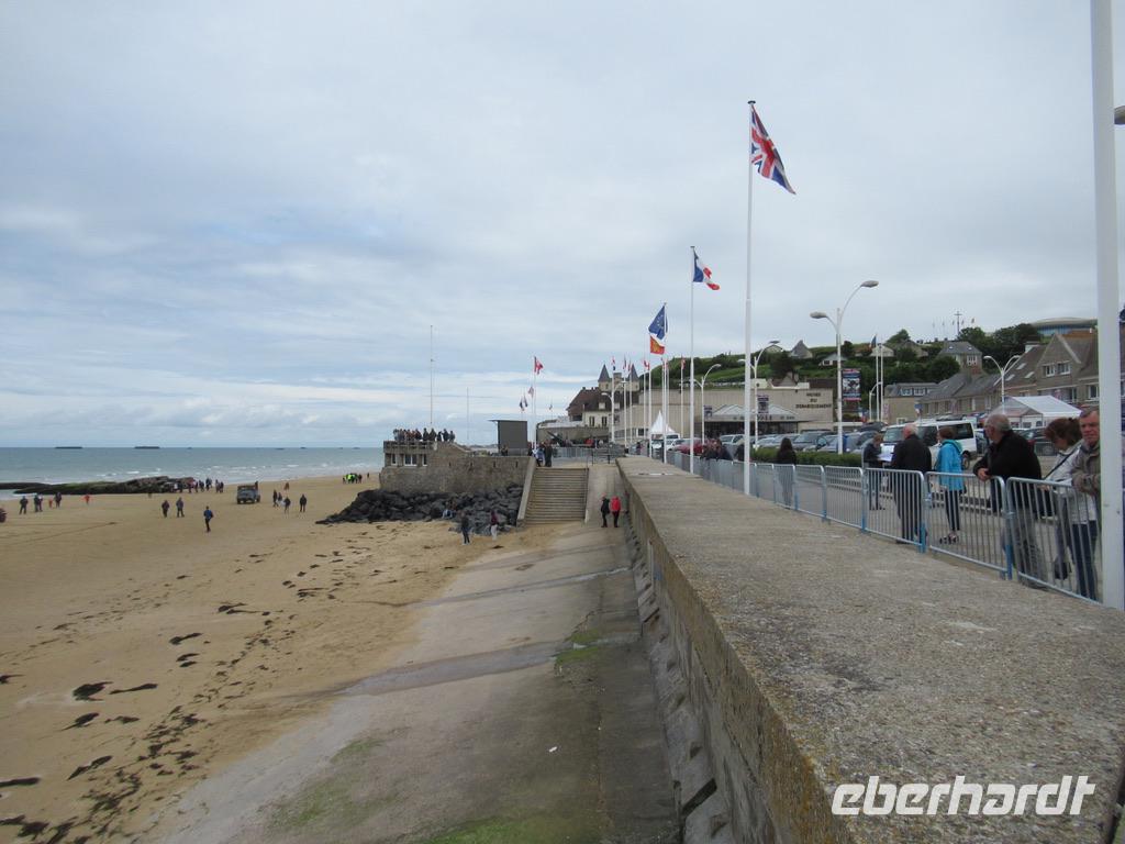 Arromanches -75-jähriges Jubiläum der D-Day-Landungen
