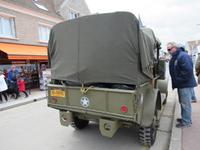 Arromanches -75-jähriges Jubiläum der D-Day-Landungen- Jeep extra aus new-York gekommen!