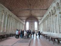 Mont Saint-Michel -Mönchsrefektorium
