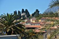 Blick zur Altstadt von Menton