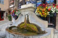 Brunnen in Moustier-Ste-Marie