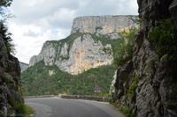 Blick auf Schluchtenlandschaft