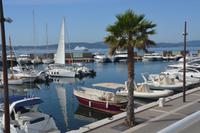 im Yachthafen von St. Maxime