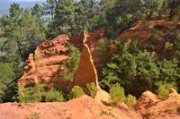 In den Ockersteinbrücken von Rousillon