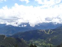 Blick vom Coll de la Botella