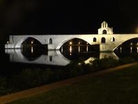 nächtlicher Spaziergang durch Avignon - Pont Saint-Benezet