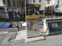 Arles - Markierung, an der Vincent van Gogh gemalt hat 