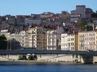 Lyon - Auslaufen entlang der Altstadt