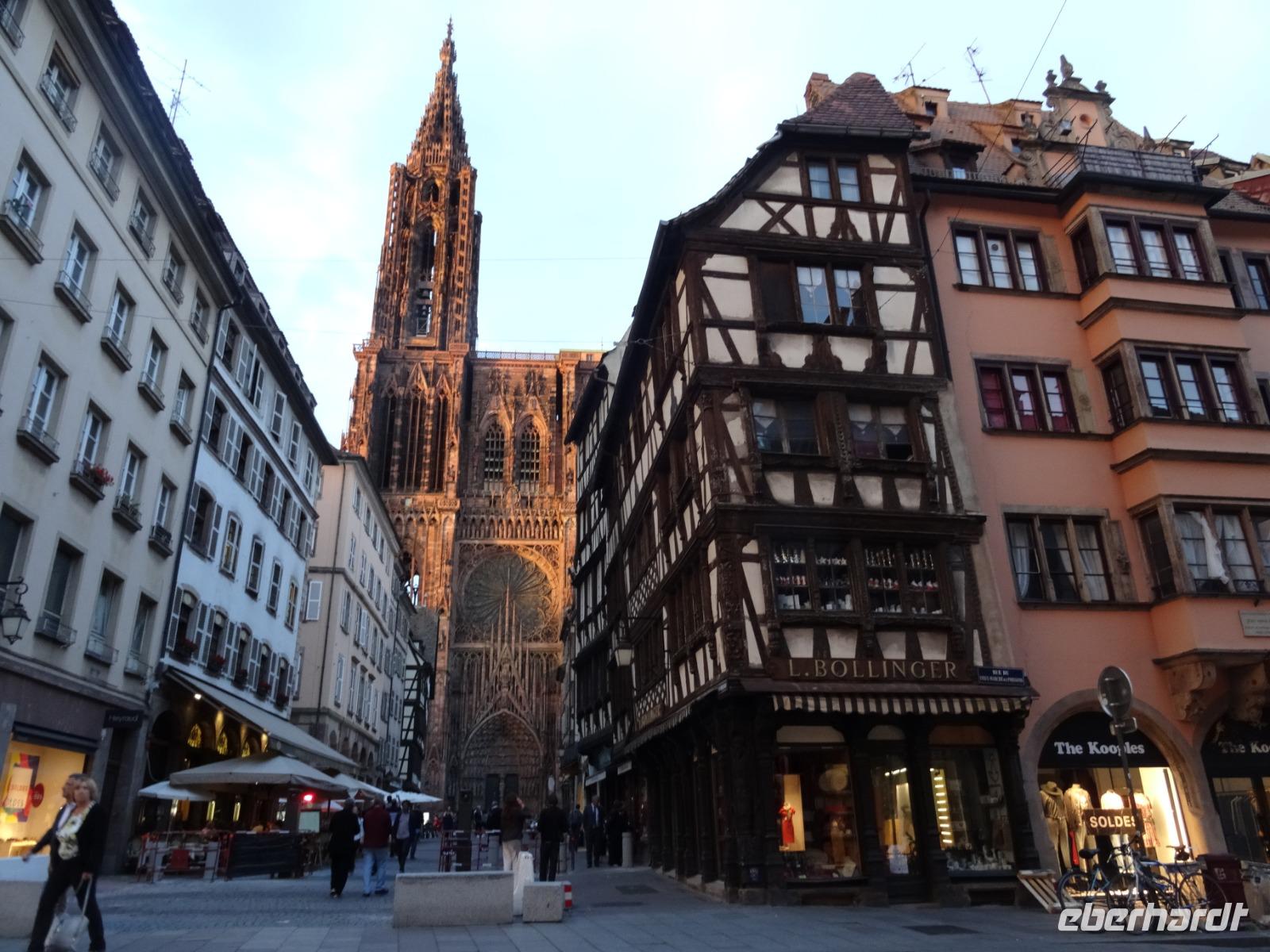 Strasbourg - Blick auf die Kathedrale
