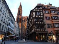 Strasbourg - Blick auf die Kathedrale
