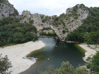 Ausflug an die Ardeche - Pont d'Arc