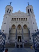 Lyon - die Basilika Notre-Dame de Fourviere