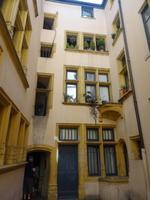 Lyon - in der Altstadt, auf den Weg durch einen