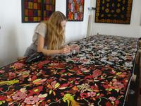 Lyon - in der Seidendruckerei 