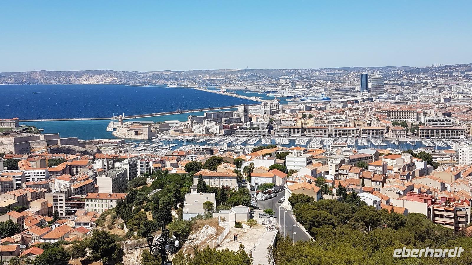 Aussicht von Notte-Dame de la Garde