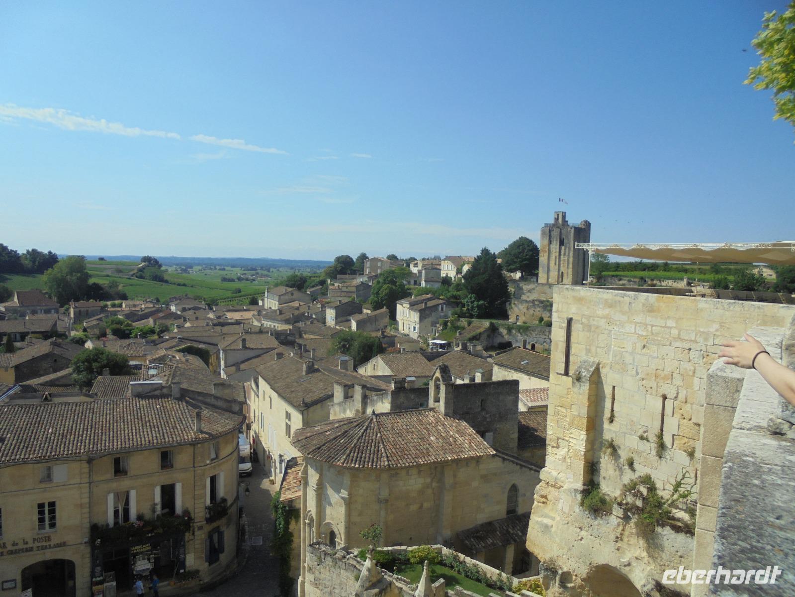 Blick auf St. Emilion