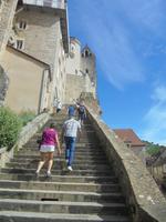 Rocamadour: die legendäre Pilgertreppe, die man im Mittelalter auf Knien bewältigte