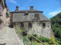 Aufstieg nach Conques
