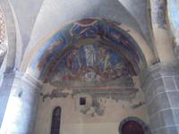 Fresko in der Kathedrale von Le Puy-en-Velay