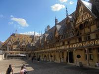 Beaune, Hotel Dieu, Innenhof