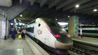 TGV nach Bordeaux im Bahnhof Montparnasse