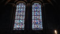 Angers, Glasfenster in  der Kathedrale Saint-Maurice