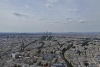 Paris Tag 2 Blick vom Tour Montparnasse
