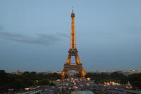 Paris Tag 4 Eiffelturm bei Nacht