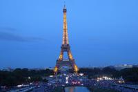 Paris Tag 4 Eiffelturm bei Nacht