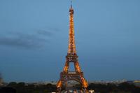 Paris Tag 4 Eiffelturm bei Nacht