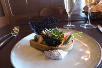 Paris Tag 4 Abendessen auf dem Eiffelturm, Vorspeise 